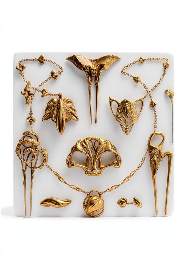Dover Jewelry and Metalwork Guide - Antique Collectible Jewelry eBook-0