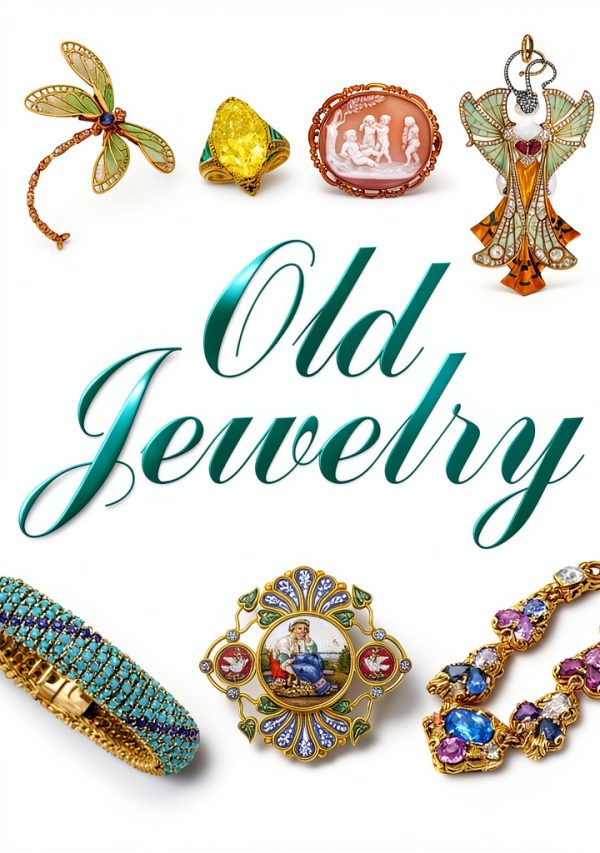 Eighth Edition Antique Jewelry Reference Book by Krause Publications-0
