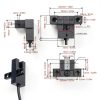 5Pcs Photoelectric Switch Sensor U Shaped Slot Type Photoelectric Optical Sensor Switch NPN Photoelectric Switch Control Switch DC5‑24V-3
