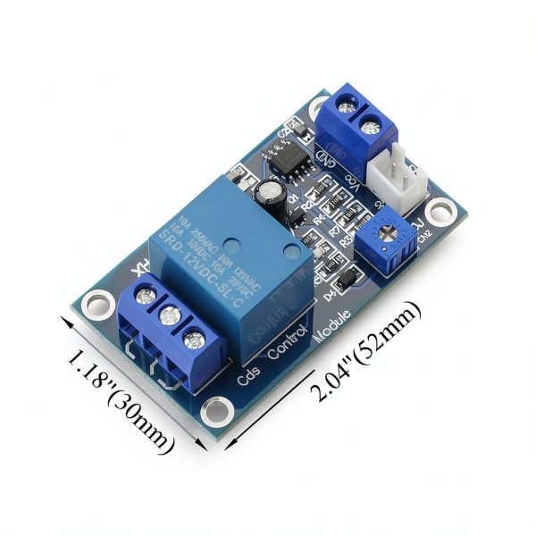 Photoresistor Relay Module WMYCONGCONG XH M131 4PCS DC12V Light Switch-1
