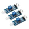 uxcell Photosensitive Diode Sensor Light Detection Photodiode Module with Digital and Analog Output for Smart Car 3pcs-0