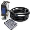Taiss/Indoor Wall Mounted Photoelectric Beam Sensor 12-240VDC 24-240VAC Retroreflective photoelectric Sensor Switch Proximity Switch Induction Distance 5M BEN5M-0