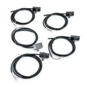 5Pcs Photoelectric Switch Sensor U Shaped Slot Type Photoelectric Optical Sensor Switch NPN Photoelectric Switch Control Switch DC5‑24V-0