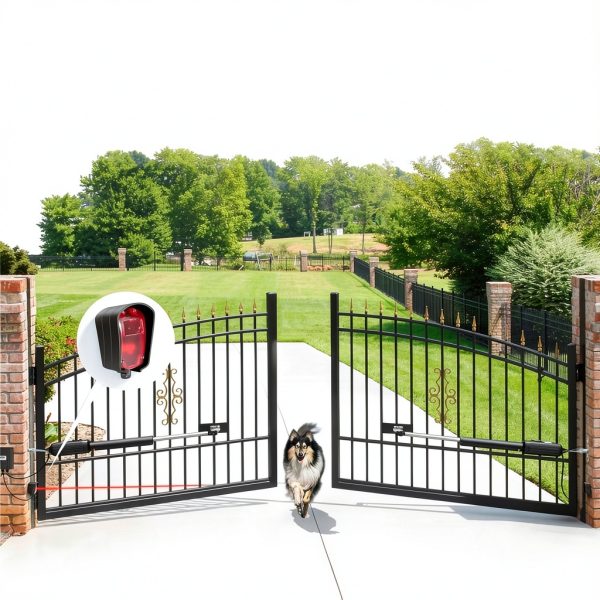 TOPENS TRF3 Reflection Photocell Sensor for Gate/Garage Openers Black-1