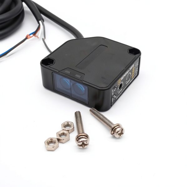 Taiss/Indoor Wall Mounted Photoelectric Beam Sensor 12-240VDC 24-240VAC Retroreflective photoelectric Sensor Switch Proximity Switch Induction Distance 5M BEN5M-3