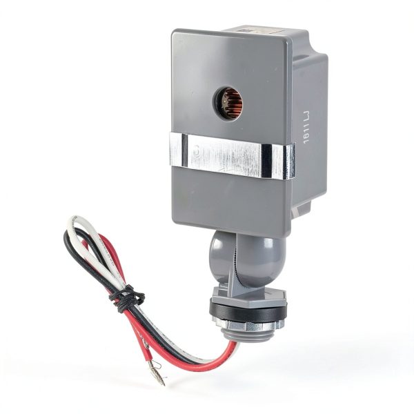 nsi Industries TORK RKP203 Outdoor 120-Volt Swivel Mount Photocontrol with Light Adjustment Bar - Controls Lighting Dusk to Dawn - Compatible with Incandescent/Compact Fluorescent/Halogen/LED-8