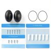 CO-Z Infrared Sensor Kit for Gate Opener, Outdoor Gate Safety Sensors Photocell IR Beam, Gate Photo Eye Sensor, Photoelectric Beam Infrared Sensor for Automatic Garage Door Window Opener-7