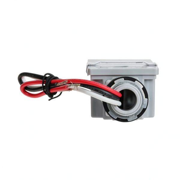 nsi Industries TORK RKP203 Outdoor 120-Volt Swivel Mount Photocontrol with Light Adjustment Bar - Controls Lighting Dusk to Dawn - Compatible with Incandescent/Compact Fluorescent/Halogen/LED-7