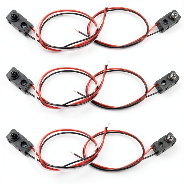 3 Pairs Infrared Break Beam Sensor Switch - Photoelectric Sensor for DIY Electronics, Automation Projects & Industrial Controls, Compact Light Sensor Module for Hobbyists and Engineers-6